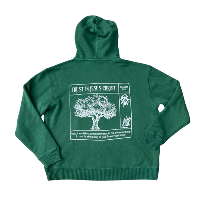 Trust in Jesus 100% Organic Cotton hoodie