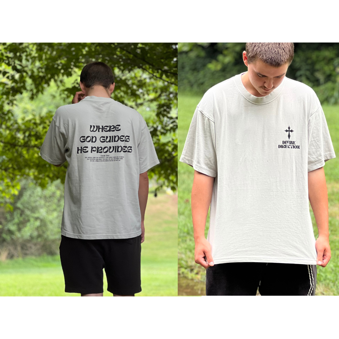 Divine Direction Heavyweight 100% Cotton Tee