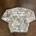 100% Cotton Camoflouge 'Fear The Lord, Not The World' Sweatshirt