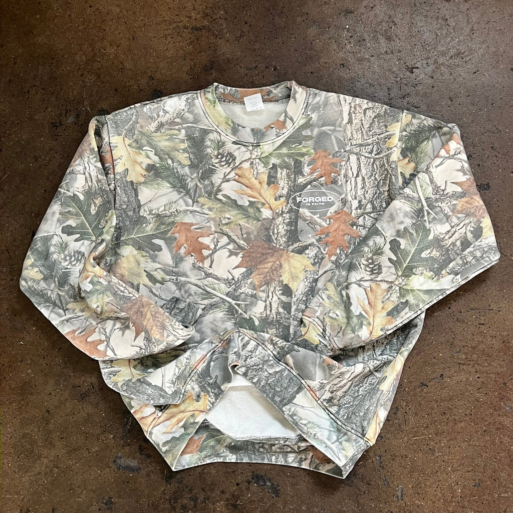 100% Cotton Camoflouge 'Fear The Lord, Not The World' Sweatshirt