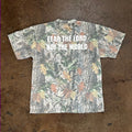 100% Cotton " Fear the Lord" Camo T-shirt