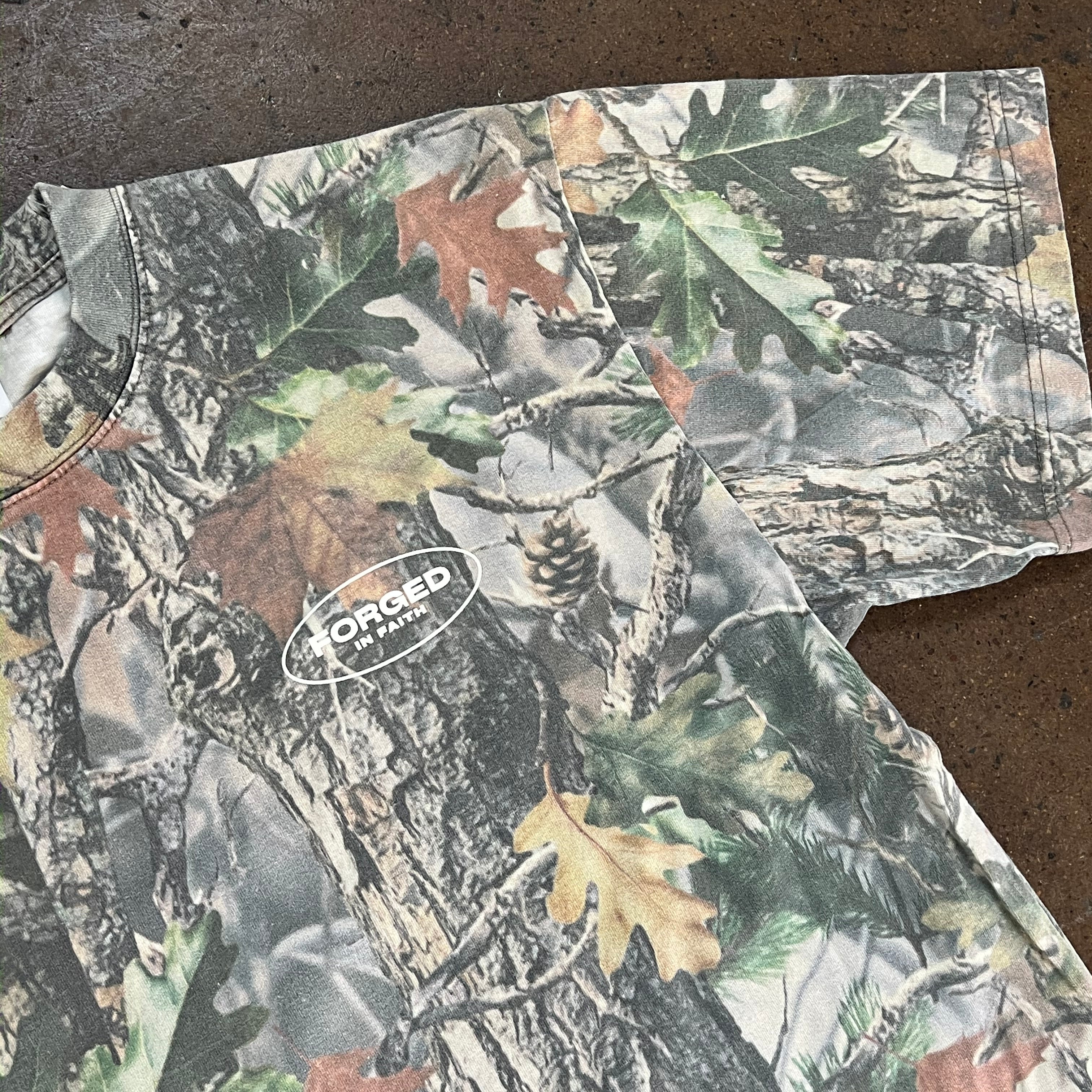 100% Cotton " Fear the Lord" Camo T-shirt