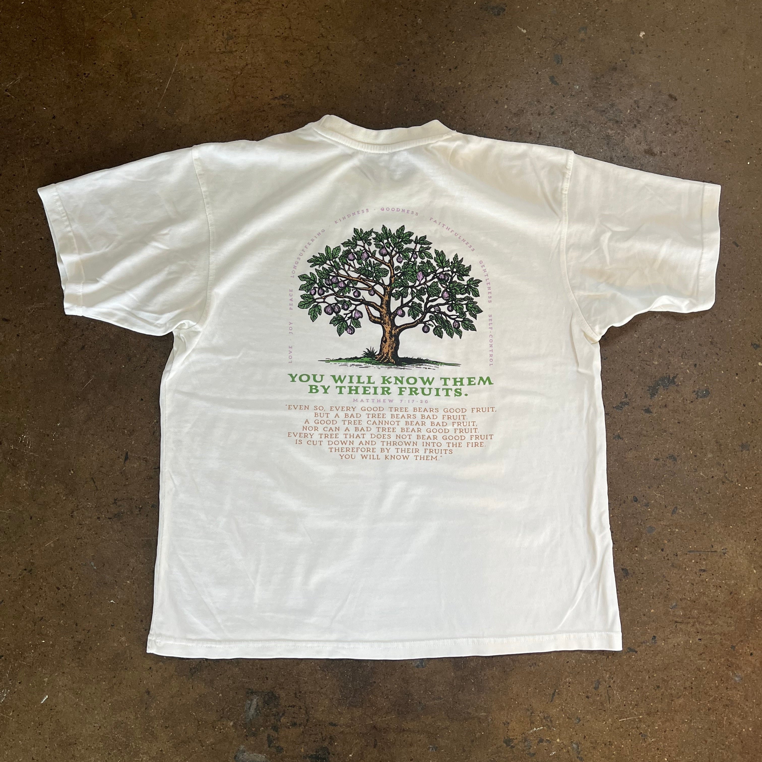 Know Them by Their Fruits 100% Cotton Tee