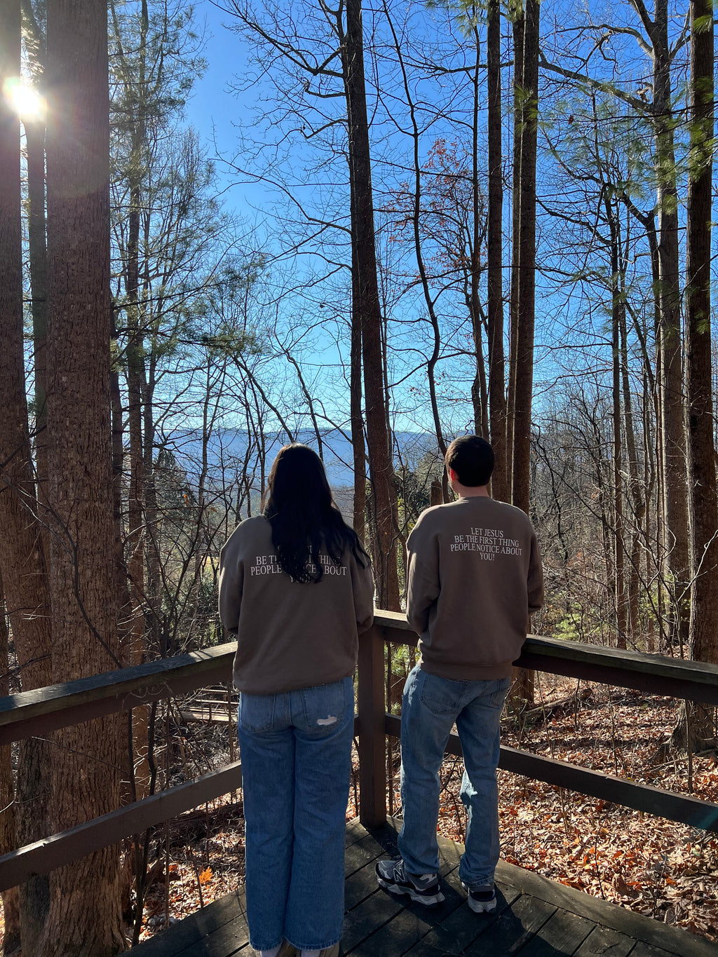 100% Organic Cotton "Let Jesus Be Seen" Sweatshirt