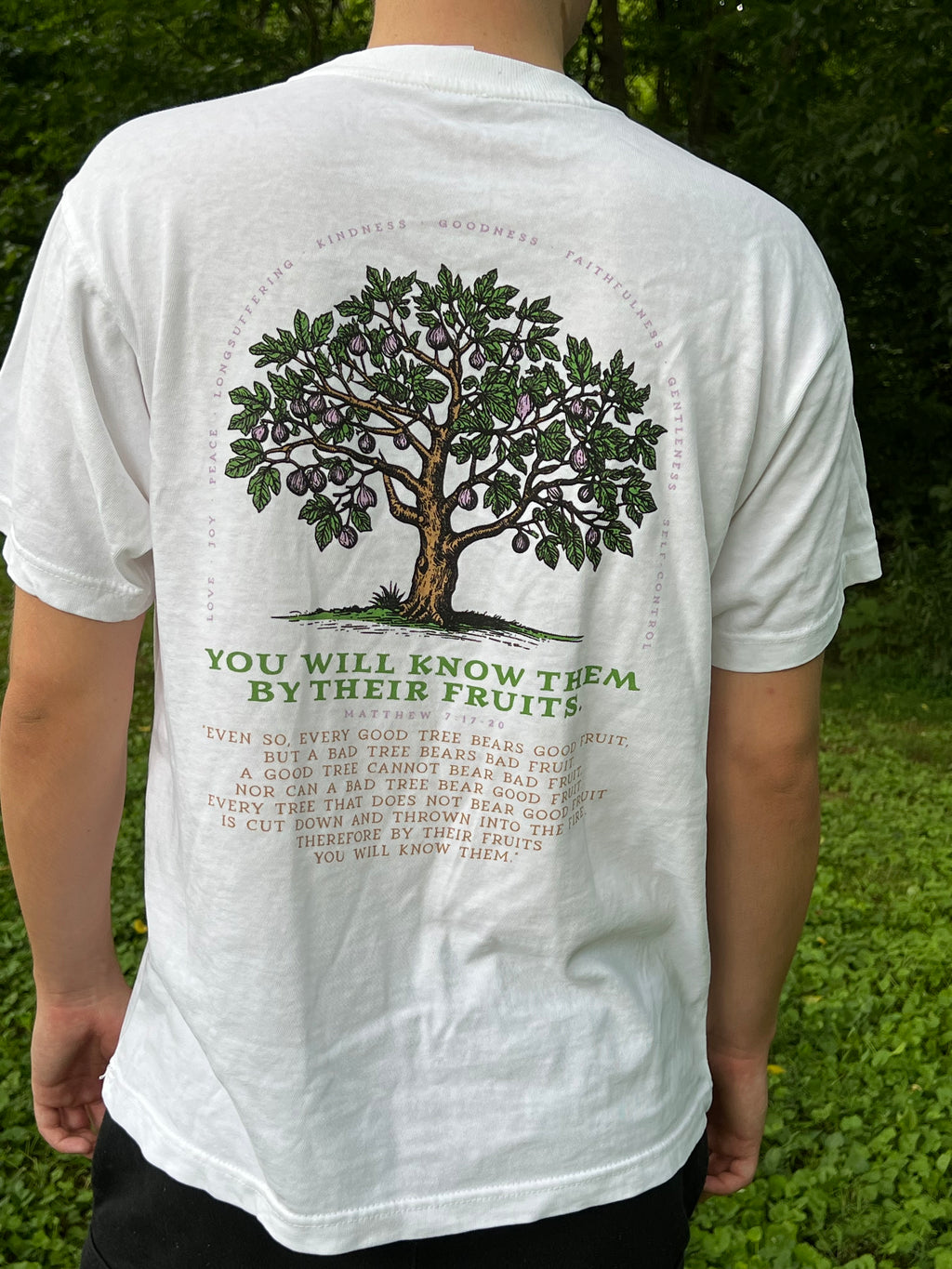 Know Them by Their Fruits 100% Cotton Tee